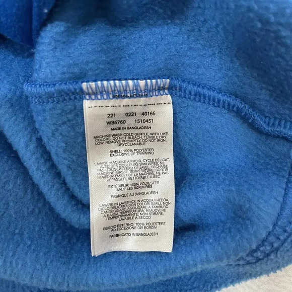 Boy’s Columbia Blue Fleece Full Zip Jacket Outdoors Casual Youth Size L (14/16) - Picture 5 of 5